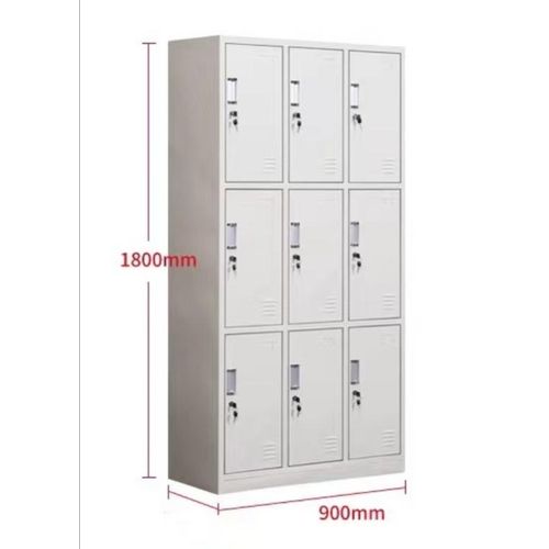 Casier Métallique , 9Portes avec Serrure Casier Métallique , 9Portes avec Serrure